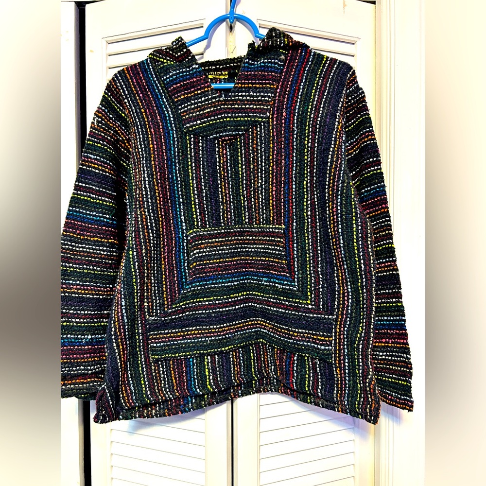 Rainbow Poncho